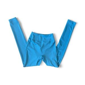 Gymshark Enhance Sculpted Lifted Ruched Compound Blue Leggings